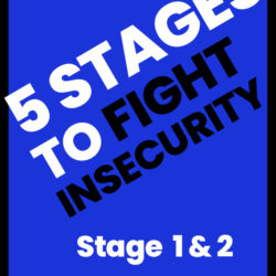 Stage 1 and 2 of The 5 Stages to Fight Insecurity Ebook (English version)